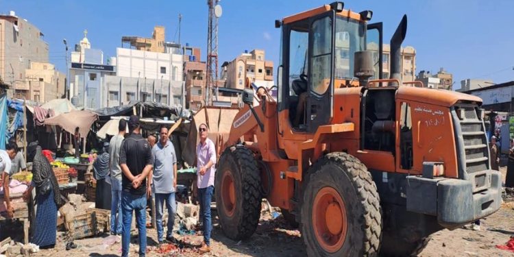 منال عوض : تنفيذ 9704 حملة لرفع الاشغالات والنظافة والمخلفات وتحرير 8863 محضر اشغال