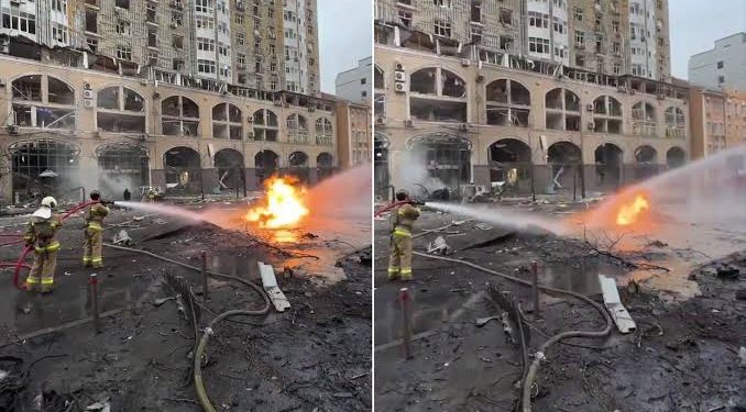 انفجارات تهز كييف .. روسيا تشن هجوماً باليستياً مُباغتاً بعد إطلاق 100 مسيّرة في 24 ساعة