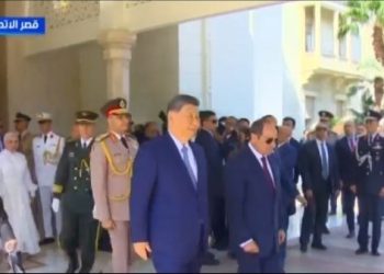 مراسم استقبال رسمية للرئيس الصيني شي جين بينج بقصر الاتحادية بحضور السيسي