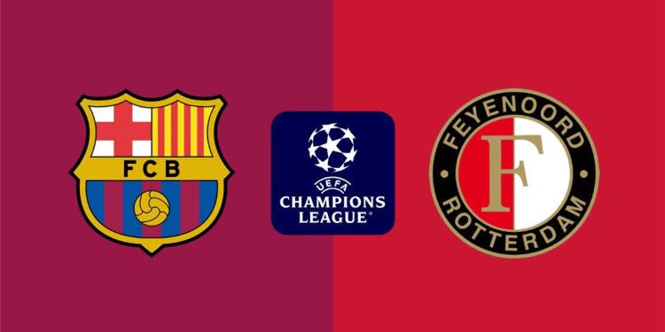 موعد والقناة الناقلة لمباراة برشلونة وفينورد اليوم في دوري أبطال أوروبا.. والمعلق