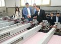 وزير الصناعة يتفقد مصنعين للصناعات النسيجية والتريكو والصباغة والطباعة والتجهيز بالمنطقة الصناعية الرابعة