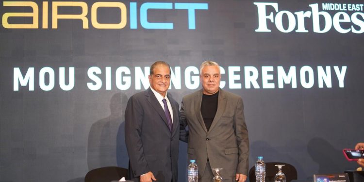 “Cairo ICT” و”Forbes Middle East” يوقّعان اتفاقية تعاون استراتيجية لرعاية الدورة الثلاثين