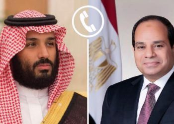 عاجل.. الرئيس السيسي يتلقى اتصالًا هاتفيًا من الأمير محمد بن سلمان ولي عهد السعودية