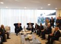 وزيرا النقل والطيران يشهدان توقيع بروتوكول لربط رحلات «إيركايرو» بالقطار الكهربائي السريع