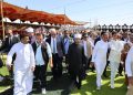 وزير الأوقاف يشارك أبناء شمال سيناء أفراحهم في أجواء تسودها المحبة والمودة