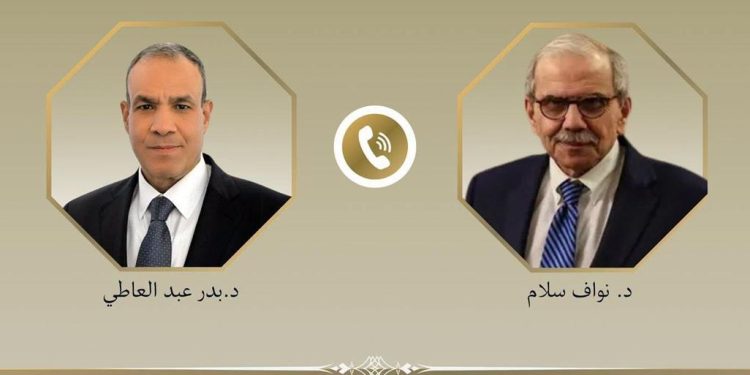 وزير الخارجية ورئيس الوزراء اللبناني يبحثان هاتفياً العلاقات الثنائية وتطورات الأوضاع في لبنان والمنطقة