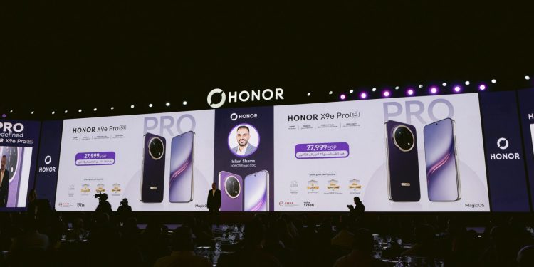 HONOR تطلق HONOR X9e Pro في مصر وتفتح باب الطلب المسبق يوم 22 أكتوبر