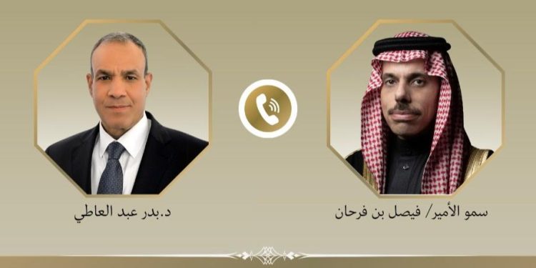 اتصال بين وزير الخارجية ونظيره  السعودي