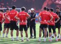 الأهلي يواصل الاستعداد لحسم التأهل أمام كيتارا فى الكونفدرالية