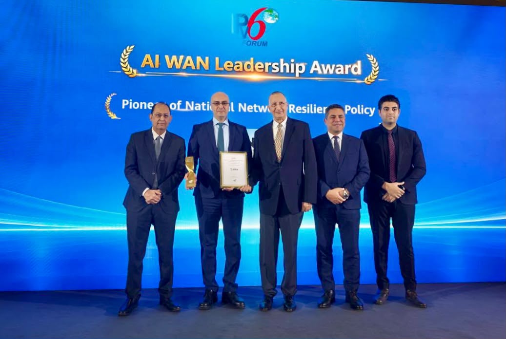 الجهاز القومي لتنظيم الاتصالات يحصد جائزة دولية للريادة في تطوير البنية التحتية الرقمية وتعزيز أمن الشبكات وحماية الأطفال على الإنترنت