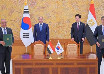الرئيس السيسي ونظيره الكورى يشهدان التوقيع على عدد من الاتفاقيات ومذكرات التفاهم