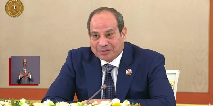 الرئيس السيسي يستقبل المدير العام للوكالة الحكومية الروسية للطاقة النووية (روس أتوم)