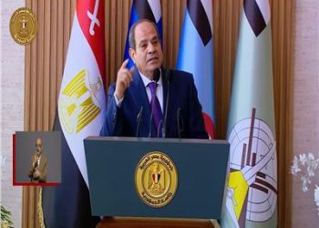 الرئيس السيسي يوجه الشكر للسعودية والإمارات والكويت ويطلب تقديم تحية عسكرية لها