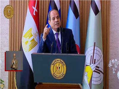 الرئيس السيسي يوجه الشكر للسعودية والإمارات والكويت ويطلب تقديم تحية عسكرية لها