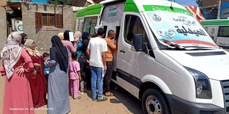 الصحة تقدم 5667 خدمة طبية مجانية لأهالي جزيرة الوراق عبر 6 قوافل أسبوعية
