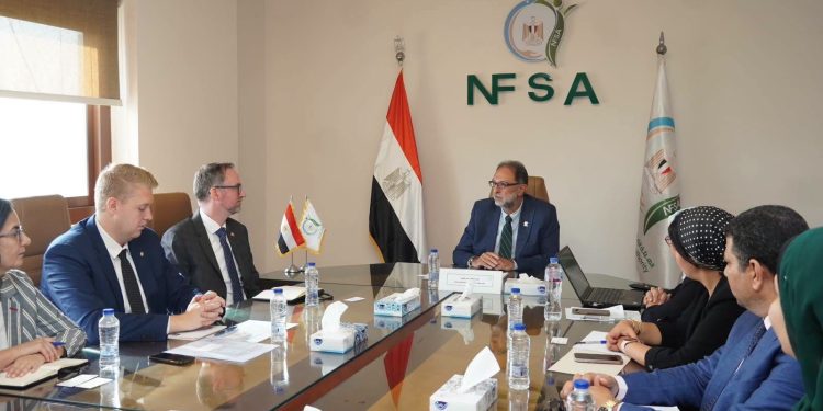 رئيس الهيئة القومية لسلامة الغذاء يستقبل وفدًا تجاريًا دنماركيًا لبحث سبل التعاون في مجالات سلامة الغذاء والتكنولوجيا الحديثة
