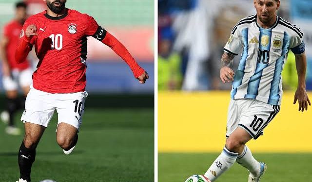 رقم استثنائى فى عالم كرة القدم يجمع محمد صلاح وميسى