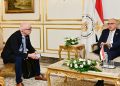 وزير الري يبحث مع رئيس معهد المياه المتوسطي تنسيق الجهود والاستعدادات لمؤتمر الأمم المتحدة للمياه ٢٠٢٦