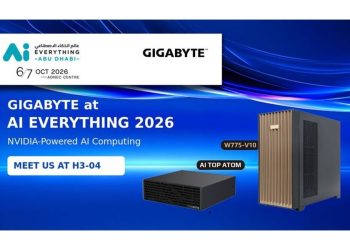 GIGABYTE تستعرض أحدث حلول NVIDIA للذكاء الاصطناعي في «AI Everything Abu Dhabi 2026»