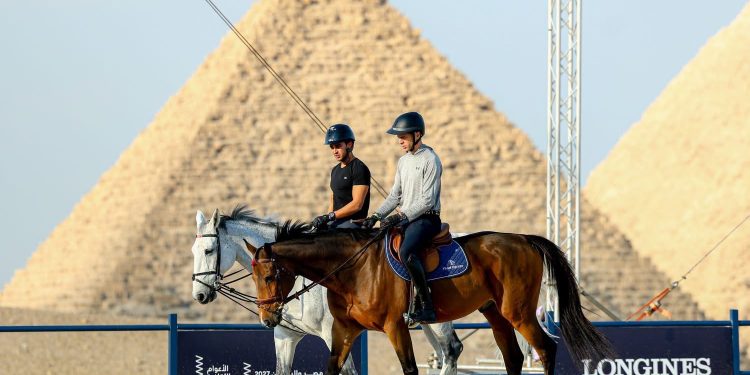 غدًا انطلاق جولة لونجين العالمية لقفز الحواجز بسفح الأهرامات