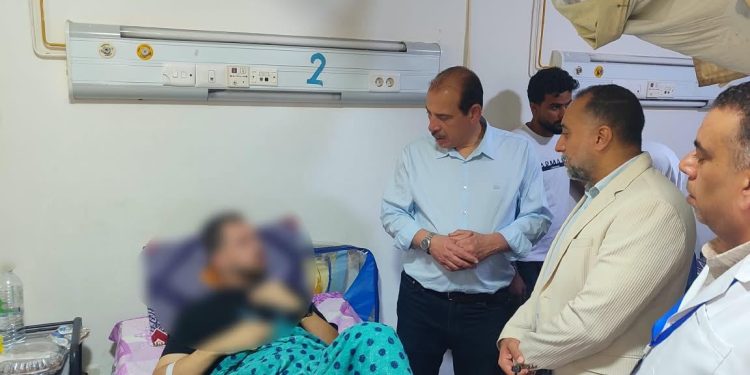 نائب وزير الصحة يجري جولة تفقدية على المنشآت الصحية بشمال سيناء