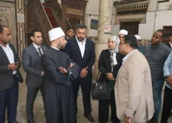 وزير الأوقاف يتفقد مسجد «عبد الوهاب الشعراني» لبدء أعمال الإحلال والتطوير الشامل