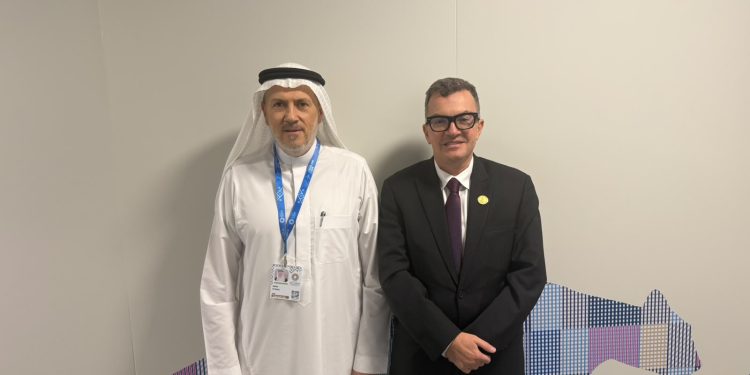 وزير التخطيط يناقش محفظة التعاون الجارية مع الرئيس التنفيذي للمؤسسة الدولية الإسلامية لتمويل التجارة (ITFC)