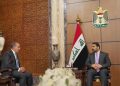 وزير الخارجية يلتقي رئيس الوزراء العراقي