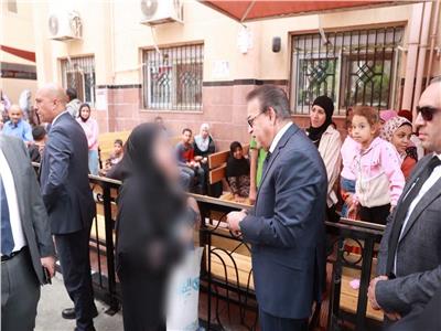 وزير الصحة يتفقد الأقسام المطورة بمعهد الرمد التذكاري ومستشفى الجلاء التعليمي