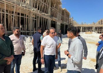 وزير الصحة يتفقد مشروع إنشاء مستشفى العلمين الجديدة ويؤكد الالتزام بالجدول الزمني