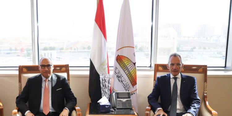 وزير شئون المجالس النيابية يستقبل رئيس مجلس الدولة لبحث سبل تعزيز التعاون المشترك وتوطيد العلاقات