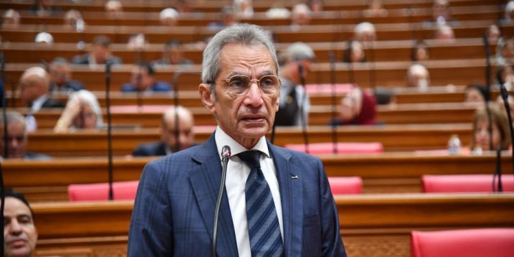 وزير شئون المجالس النيابية يُلقي كلمته الافتتاحية في دور الانعقاد الجديد لمجلس النواب