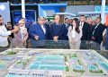 وزيرا الإسكان والري يتفقدان أجنحة الشركات المشاركة ويطلعان على أحدث تكنولوجيات المياه والصرف الصحي