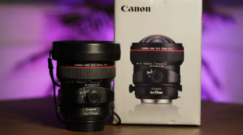 Canon TS-E 17mm f/4L Tilt-Shift lens