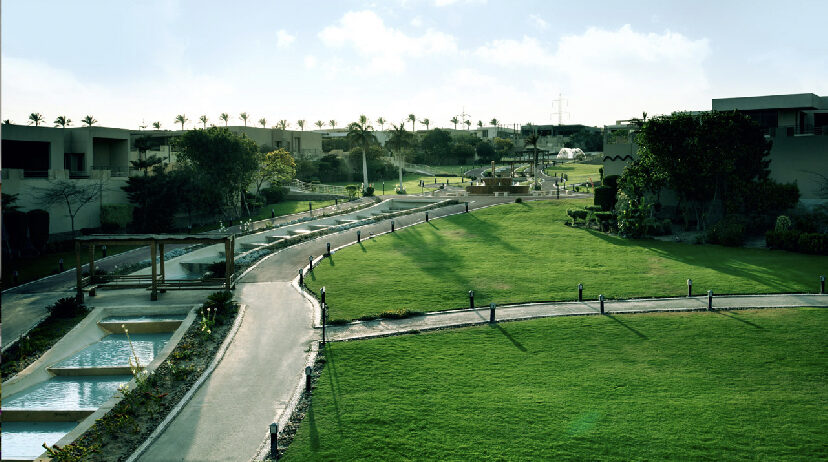 Pyramid hills in 6th of October city