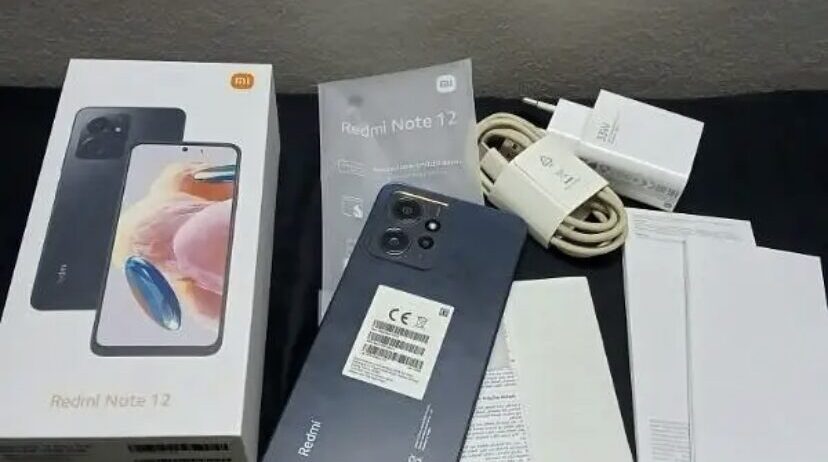 Redmi note 12 كسر زيروووو معاه كل حاجته