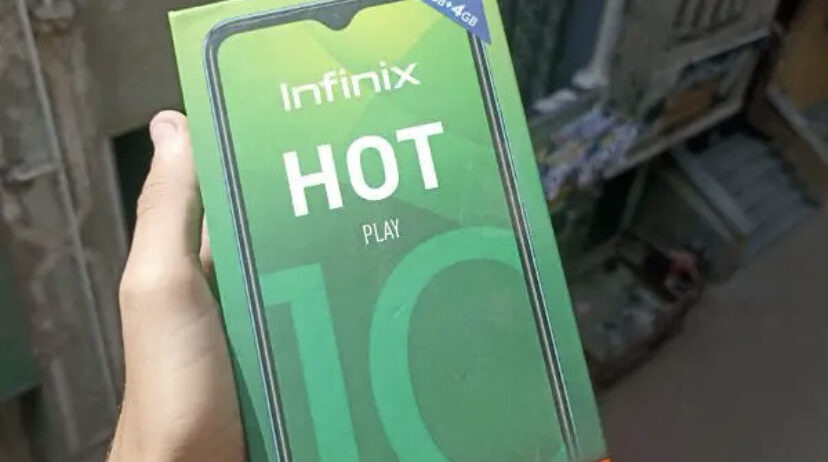 Infifnix hot 10 play 64+4 Good Condition